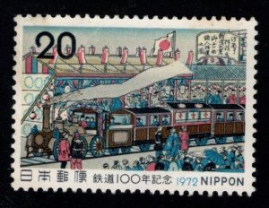 JAPAN   Scott 1127 MNH** Train stamp
