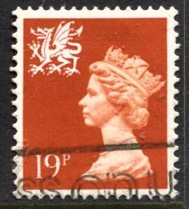 STAMP STATION PERTH Wales #WMH36 QEII Definitive Used 1971-1993