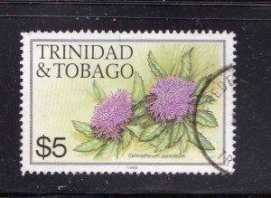 Trinidad & Tobago stamp #406i, used,  1988 imprint, CV $5.00