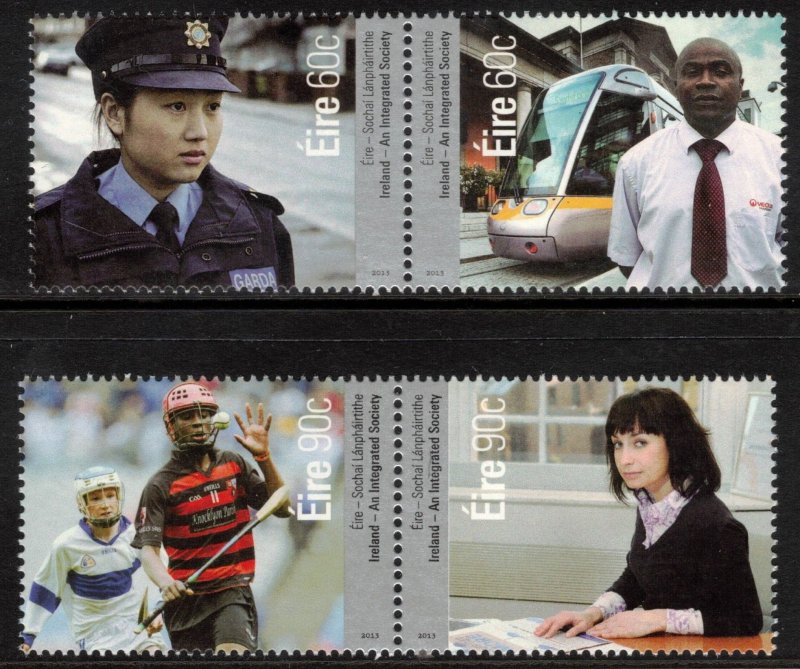 IRELAND 2013 Integrated Ireland; Scott 2012a, 2014a, SG 2187-90; MNH