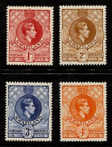 Swaziland #28,29,31,32 MINT NH SUPERB SHORT SET