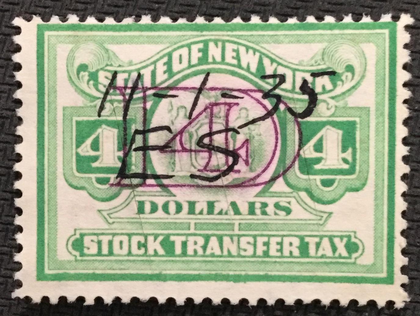 New York Stock Transfer Used 4 Single CC Revenue L23 United States