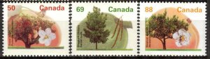 Canada 1994 Trees Mi.1405/7 MNH