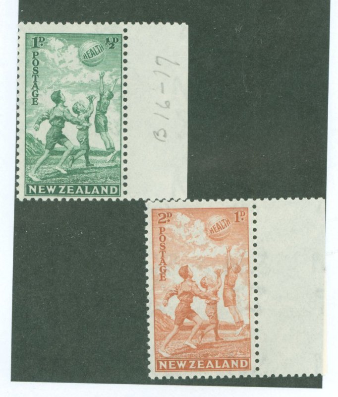 New Zealand #B16-B17 Mint (NH) Single (Complete Set)
