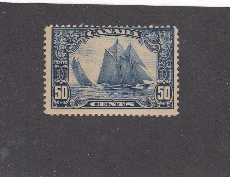 CANADA LOT REF MK88# 158 FVF-MLH 50cts BLUENOSE CAT VALUE $200+