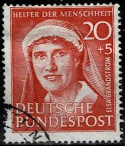 Germany 1951,Sc.#B322 used, Welfare: Elsa Brändström (1888-1948)