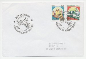 Cover / Postmark Italy 1990 Motocross - Worldchampionships