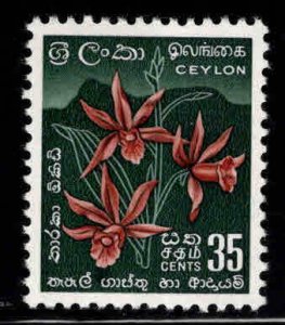 Ceylon Scott 314 Used Flower  stamp