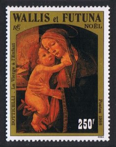 Wallis and Futuna Christmas Painting Botticelli 1986 MNH SC#346 SG#500