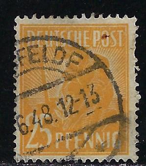 Germany AM Post Scott # 566, used