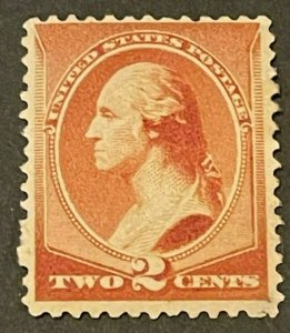 Scott#: 210 - George Washington 2c 1883 single stamp MOG - Lot 4