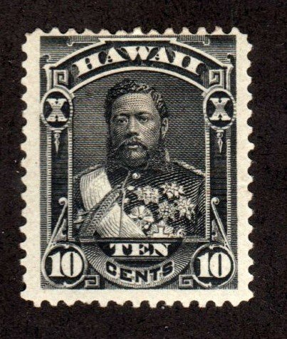 Hawaii Scott #40 (1882) Mint H F-VF, CV $50.00