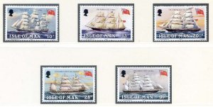 1984 Isle of Man SG259/SG263 Karran Fleet Set Unmounted Mint
