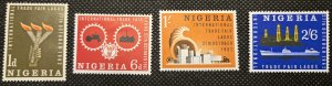 Nigeria 1962 Trade Fair Set of 4 MH SCV $1.05