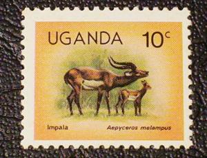 Uganda Scott #279 mnh