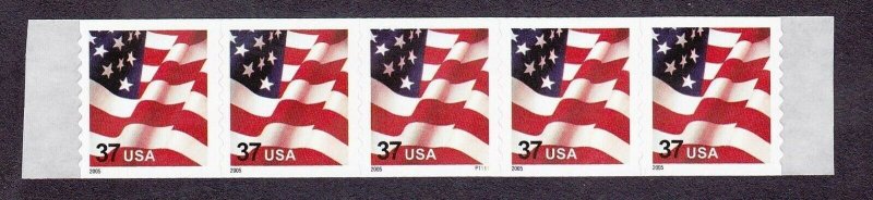 PNC5 37c Flag (05) P1111 US US 3633B MNH F-VF