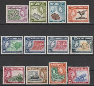 PITCAIRN ISLANDS 1957 SG 18/28 MNH Cat £50