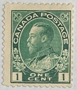 CANADA 1911-1925 #104 King George V 'Admiral' Issue - MH (CV 25$ +)