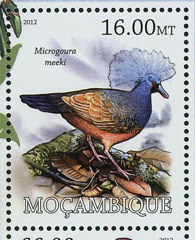 Birds Stamp Microgoura Meeki Columba Jouyi Ectopistes Migratorius S/S MNH #5726