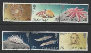 Isle of Man  MNH sc  596a - 599a