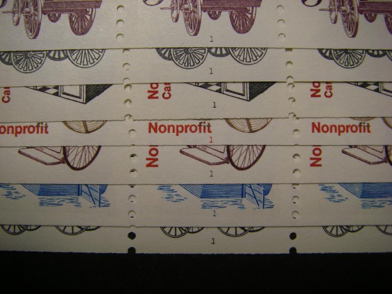 Scott 2252 - 2266, Transportation Coil PNC5 Collection, MNH Beauties, CV $37.65