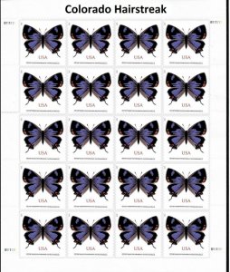 Colorado Hairstreak Forever stamps