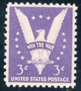 US Stamp #905 Win The War 3c - PSE Cert - SUPERB 98 - MOGNH - SMQ $150.00