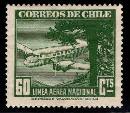 Chile Scott C59 MH* Airmail thin