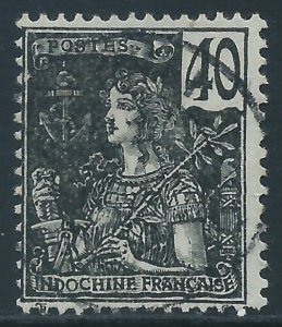 Indo-China, Sc #34, 40c Used