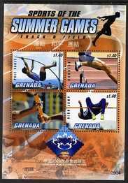 Grenada 2009 Sport of the Summer Games perf sheetlet of 4...