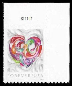 PCBstamps  US #5036 {49c}Quilled Paper Hearts, MNH, (28)