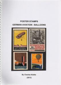 (I.B-CK) Cinderella Catalogue : Poster Stamps : German Aviation (Balloons)