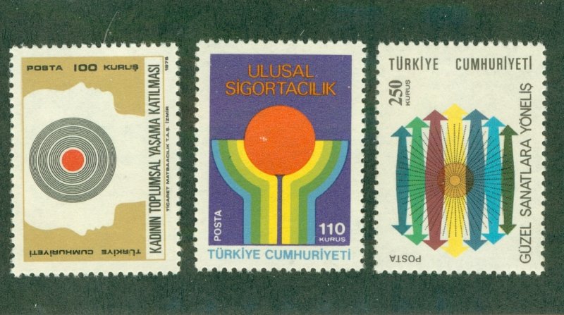 TURKEY 2022-4 MNH BIN $0.95