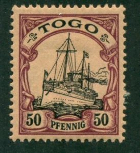 Togo 1900 #14 MH SCV(2024)=$1.25