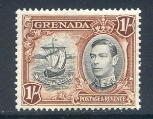 Grenada 1/- Black & Brown SG160a Unmounted Mint