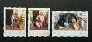 Malta Christmas 1990 Festival Sheep Farm Animal (stamp) MNH