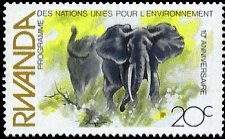 RWANDA   #1112 MH (1)