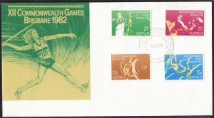 Australia: 1982 Commonwealth Games Illustrated FDC