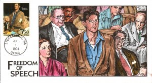 #2840c Norman Rockwell Collins FDC