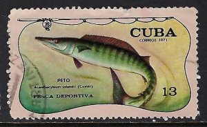 Cuba 1652 VFU FISH 849A-1