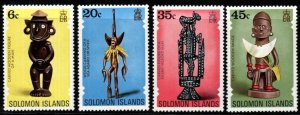 SOLOMON ISLANDS SG337/40 1977 ARTEFACTS MNH