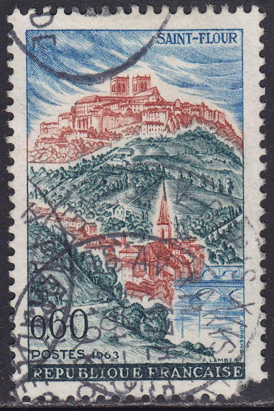 France 1070 USED 1963 Saint Flour