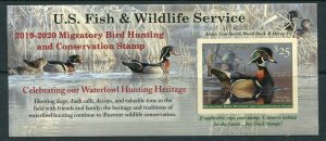 RW86A 2019 - 2020 - US Federal Duck Stamp - Wood Duck & Decoy