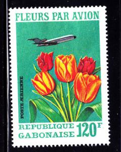 Gabon C111 Flowers 1971