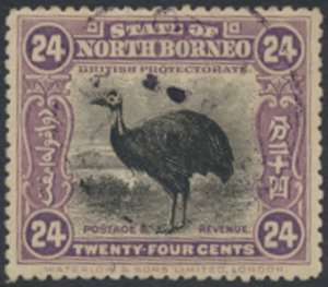 North Borneo  SG 176      SC#  149 *  dp rose  lilac Used see details & scans