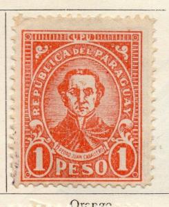 Paraguay 1934-36 Early Issue Fine Mint Hinged 1P. 125227