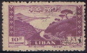 Lebanon.  Airmail issue of 1947 SC C120  FU