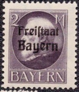 Bavaria 226 1919 MNH