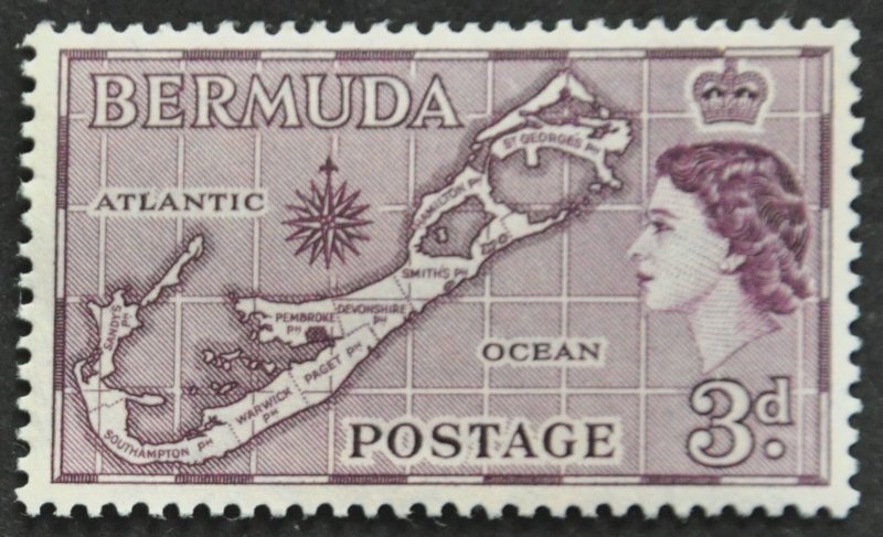 DYNAMITE Stamps: Bermuda Scott #148 – MNH