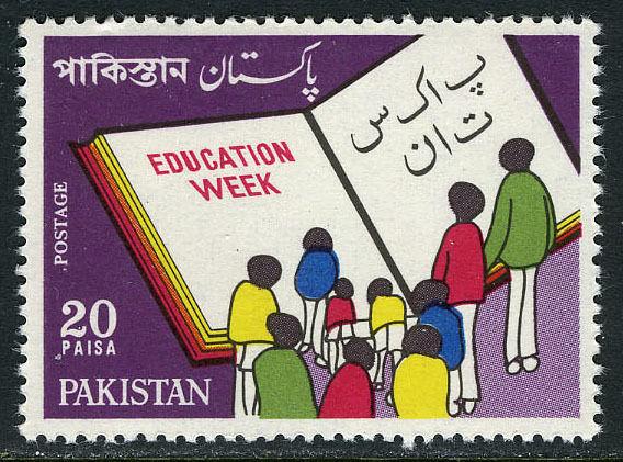 Pakistan 334, MNH. Education Week. Book, Children, 1972